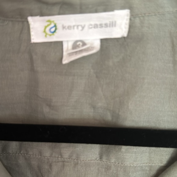 Kerry Cassill 100% cotton button-down - Picture 3 of 6